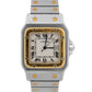 Cartier Santos Two-Tone 18k Gold Stainless Steel WHITE SPIDER Automatic 29mm 2961