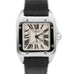 Cartier Santos 100 33mm IVORY Stainless Steel Roman Leather 2878 W20126X8 Watch