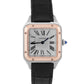 2024 PAPERS Cartier Santos Dumont Two-Tone 18k SILVER 27.5mm W2SA0012 4242 BOX