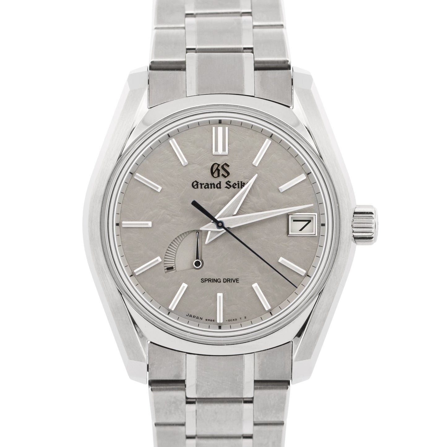 2021 PAPERS Grand Seiko Heritage GREY SILVER Titanium TAISETSU 40mm SBGA415 BOX
