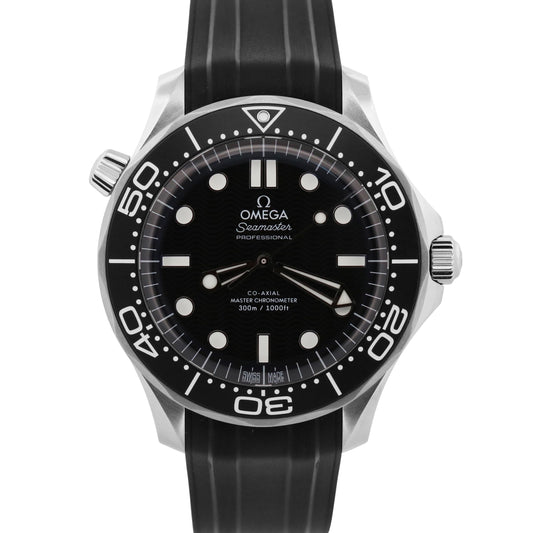 NEW 2026 PAPERS Omega Seamaster Diver 300M BLACK 210.32.42.20.01.003 42mm BOX