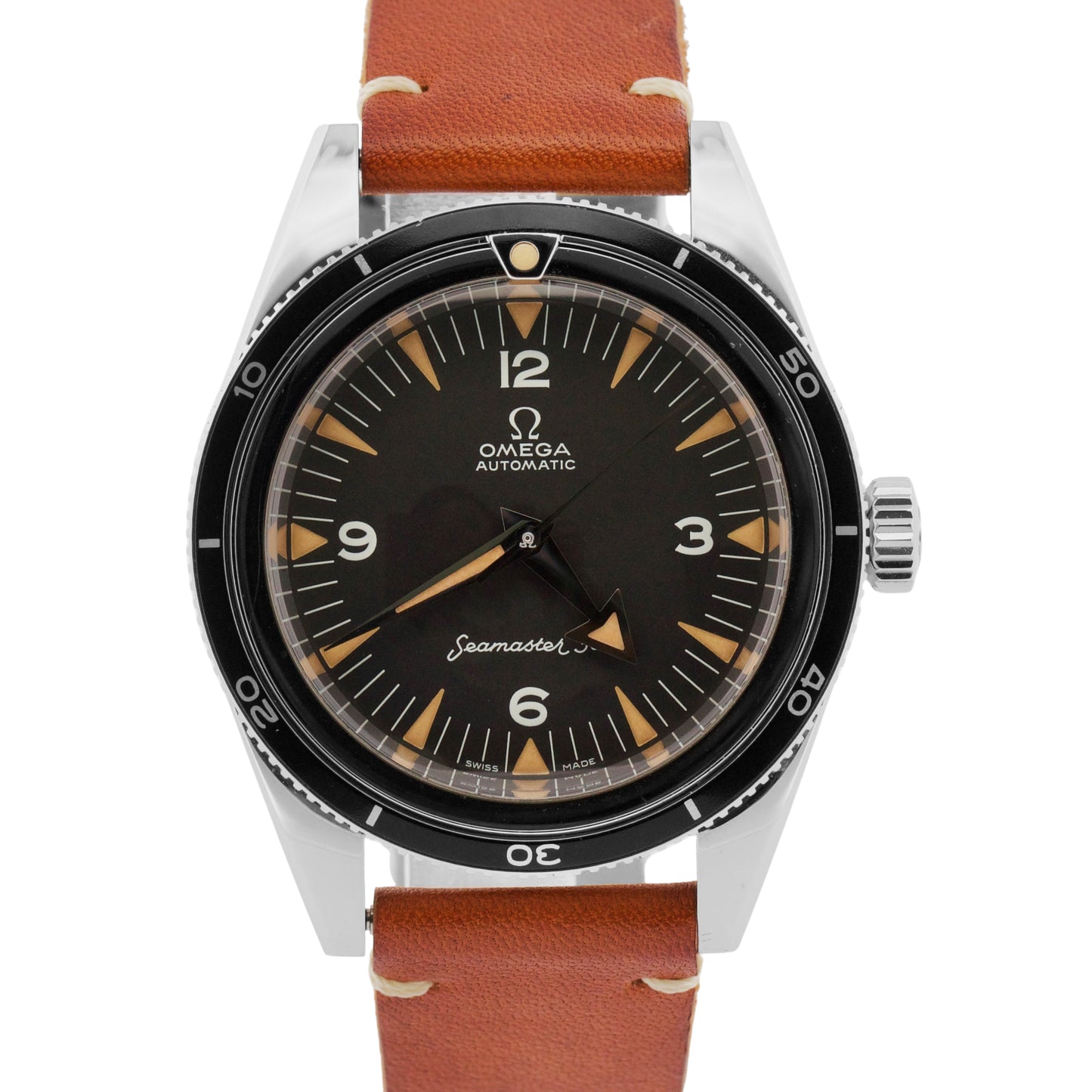 2017 PAPERS Omega Seamaster 300 1957 TRILOGY Black 234.10.39.20.01.001 39mm BOX