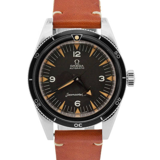 2017 PAPERS Omega Seamaster 300 1957 TRILOGY Black 234.10.39.20.01.001 39mm BOX