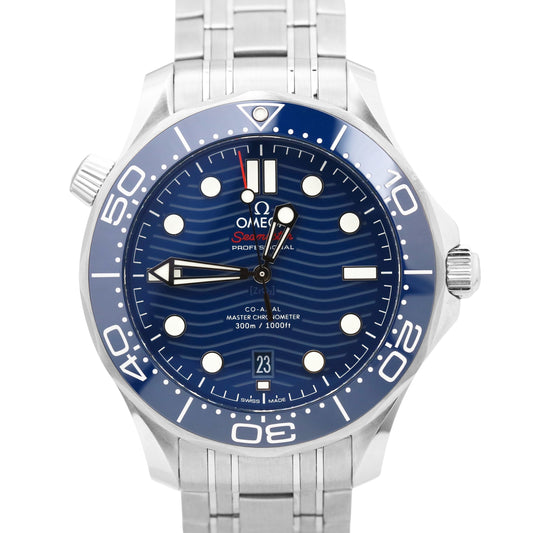 NEW 2026 PAPERS Omega Seamaster Diver Blue Wave 42mm 210.30.42.20.03.001 BOX