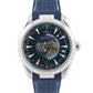 Omega Seamaster 220.12.43.22.03.001 Blue Rubber Aqua Terra Worldtimer Watch BOX