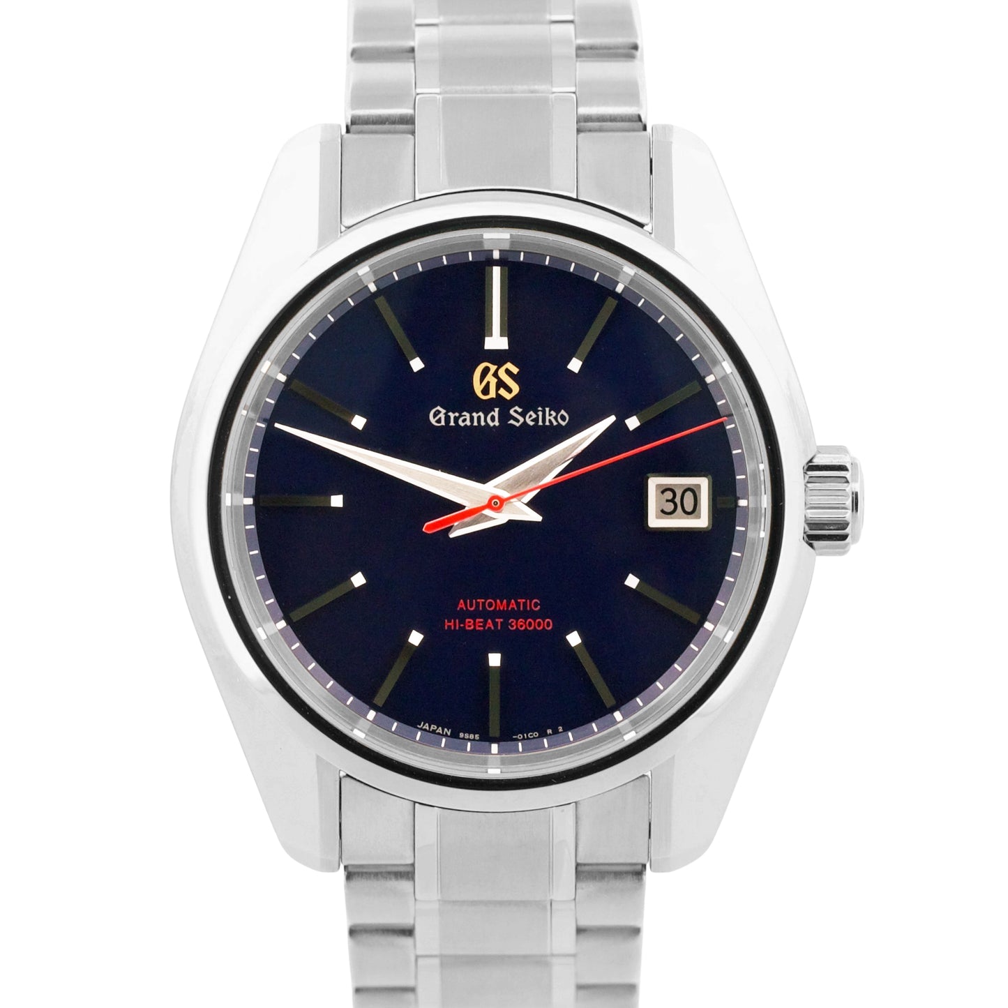 PAPERS Grand Seiko 60th Anniversary Heritage BLUE 40mm SBGH281G Watch BOX