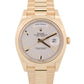 Rolex Day-Date President 228238 Silver Roman 18K Yellow Gold 40mm Box Papers