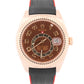 2016 PAPERS Rolex Sky-Dweller CHOCOLATE ARABIC 42mm 18K Rose Gold 326135 BOX