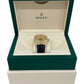 Rolex Sky-Dweller 18K Yellow Gold CHAMPAGNE Oysterflex Rubber 42mm 326238 BOX