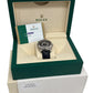 PAPERS Rolex Sky-Dweller BLACK ARABIC 18K White Gold Leather 42mm 326139 BOX
