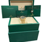 New July 2026 Rolex Sky-Dweller 336938 Green 18K Gold 42mm Jubilee Box Papers