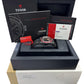 2016 PAPERS Tudor Heritage Black Bay RED Steel SMILEY 41mm 79220R Watch BOX