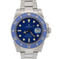 2022 RSC Rolex Submariner 40mm BLUE 18K White Gold SMURF Ceramic 116619 LB BOX