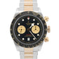 PAPERS Tudor Black Bay Chrono S&G 41mm 18K Yellow Gold Black Steel 79363N BOX