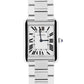 Cartier Tank Solo Large SILVER ROMAN 27mm Stainless Steel Quartz 3169 W5200014