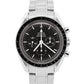 2017 PAPERS Omega Speedmaster Moonwatch BLACK Steel 42mm 311.30.42.30.01.005 BOX