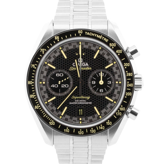 2025 PAPERS Omega Speedmaster SUPER RACING Steel 44.25mm 329.30.44.51.01.003 BOX