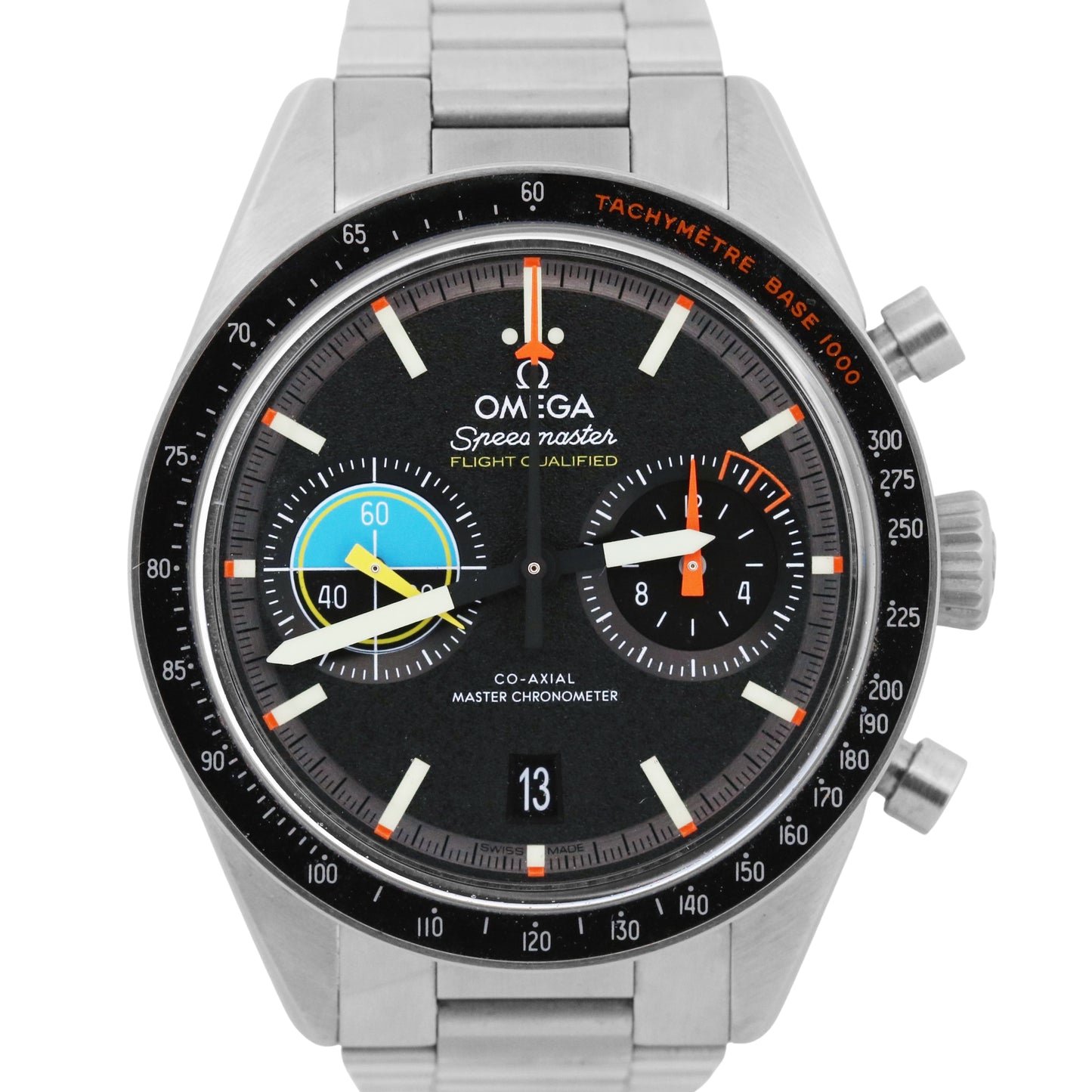 2025 PAPERS Omega Speedmaster PILOT Black 40.85mm 332.10.41.51.01.002 Watch BOX