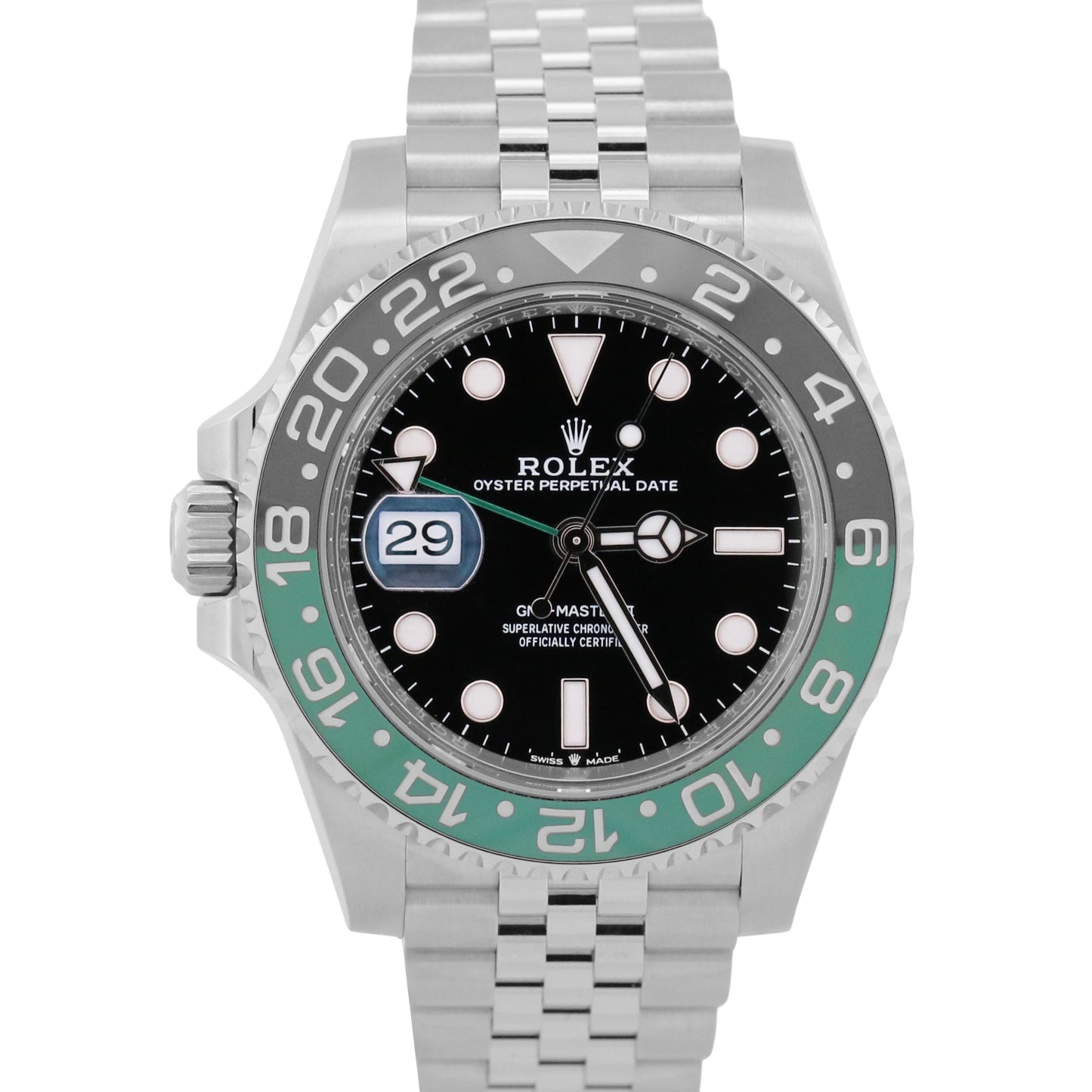New 2026 Rolex GMT-Master II 126720 VTNR Sprite Green Jubilee 40mm Box Papers