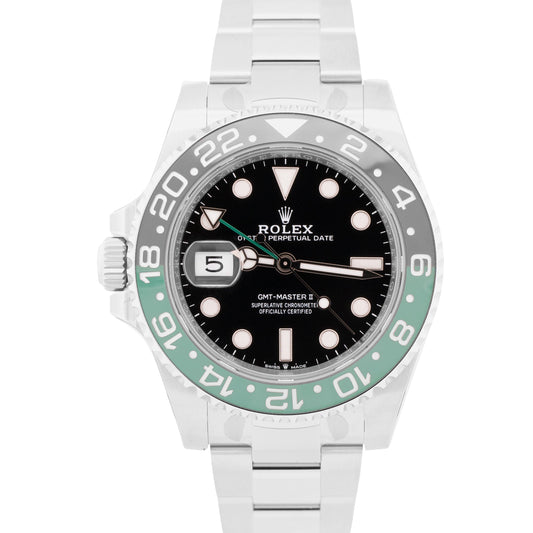 NEW STICKERED OCT 2025 PAPERS Rolex GMT-Master II SPRITE GREEN 126720 VTNR BOX