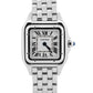 2018 PAPERS Cartier Panthere Small Steel WHITE Roman 22mm Quartz 4022 WSPN0006