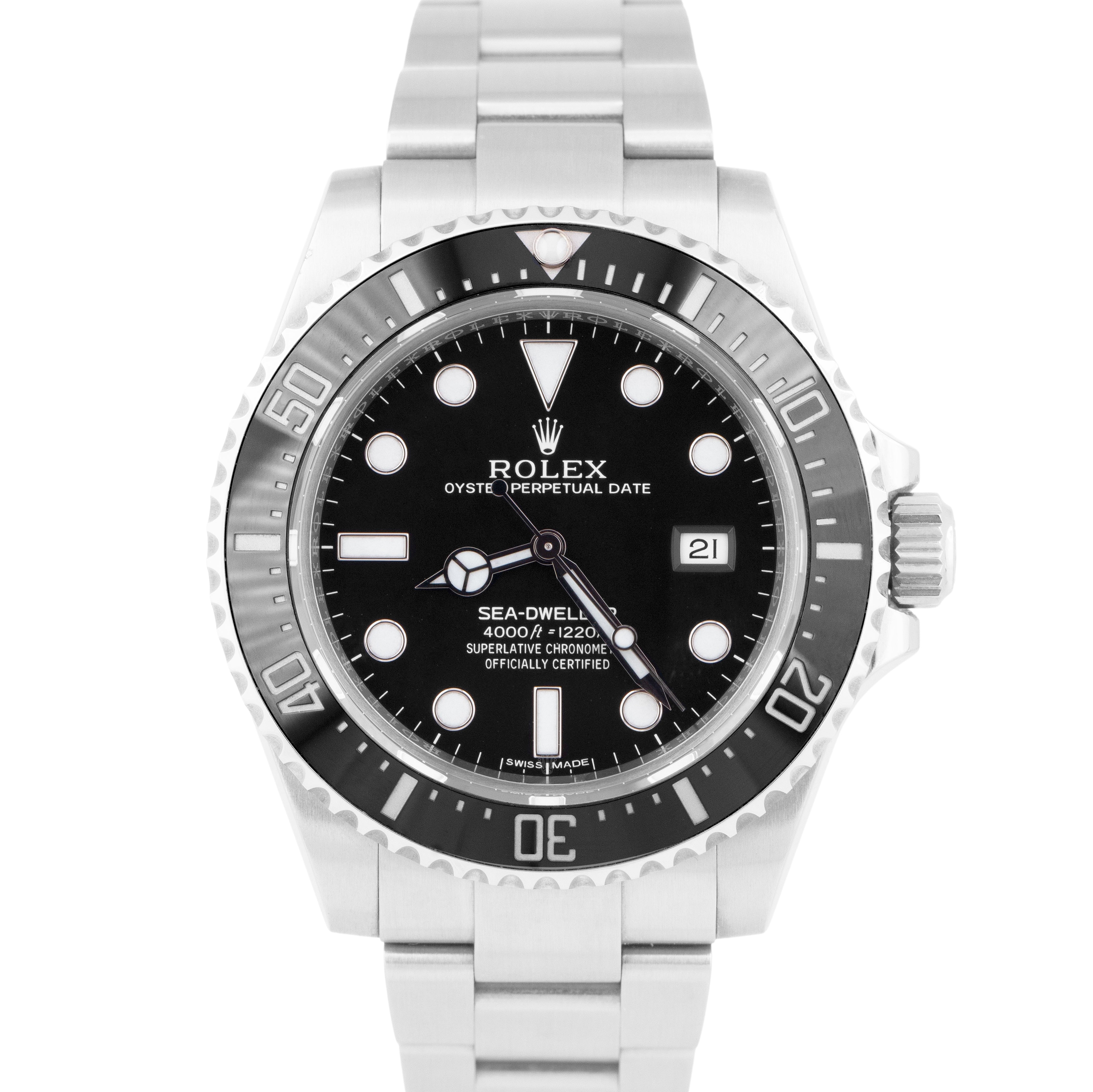 Rolex sea dweller 40mm on sale ceramic