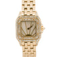 Ladies Cartier Panthere 86691 Small Factory MOP Sunset Diamond 18K Quartz 22mm