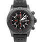 PAPERS Breitling Super Avenger Chronograph 48mm BLACK Steel PVD M13370 BOX