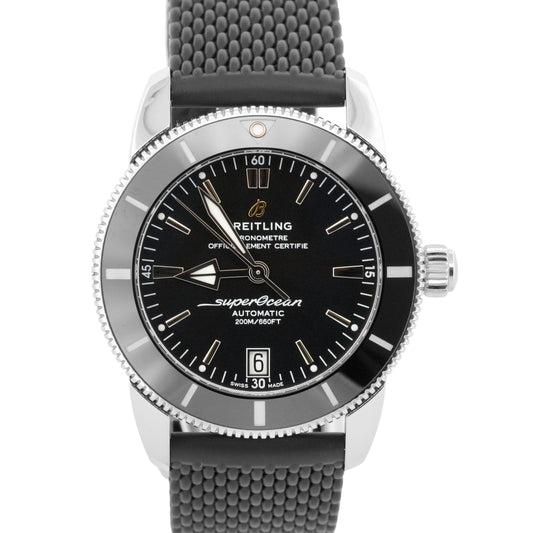 Breitling Superocean Heritage B20 BLACK Stainless Steel 42mm Watch AB2010 BOX