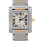 2013 Ladies Cartier Tank Francaise 2302 W51005Q4 18K Gold Steel 27mm Papers
