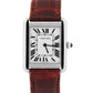 Ladies Cartier Tank Solo Small Steel 31mm x 23mm Quartz Leather 3170 / W5200005