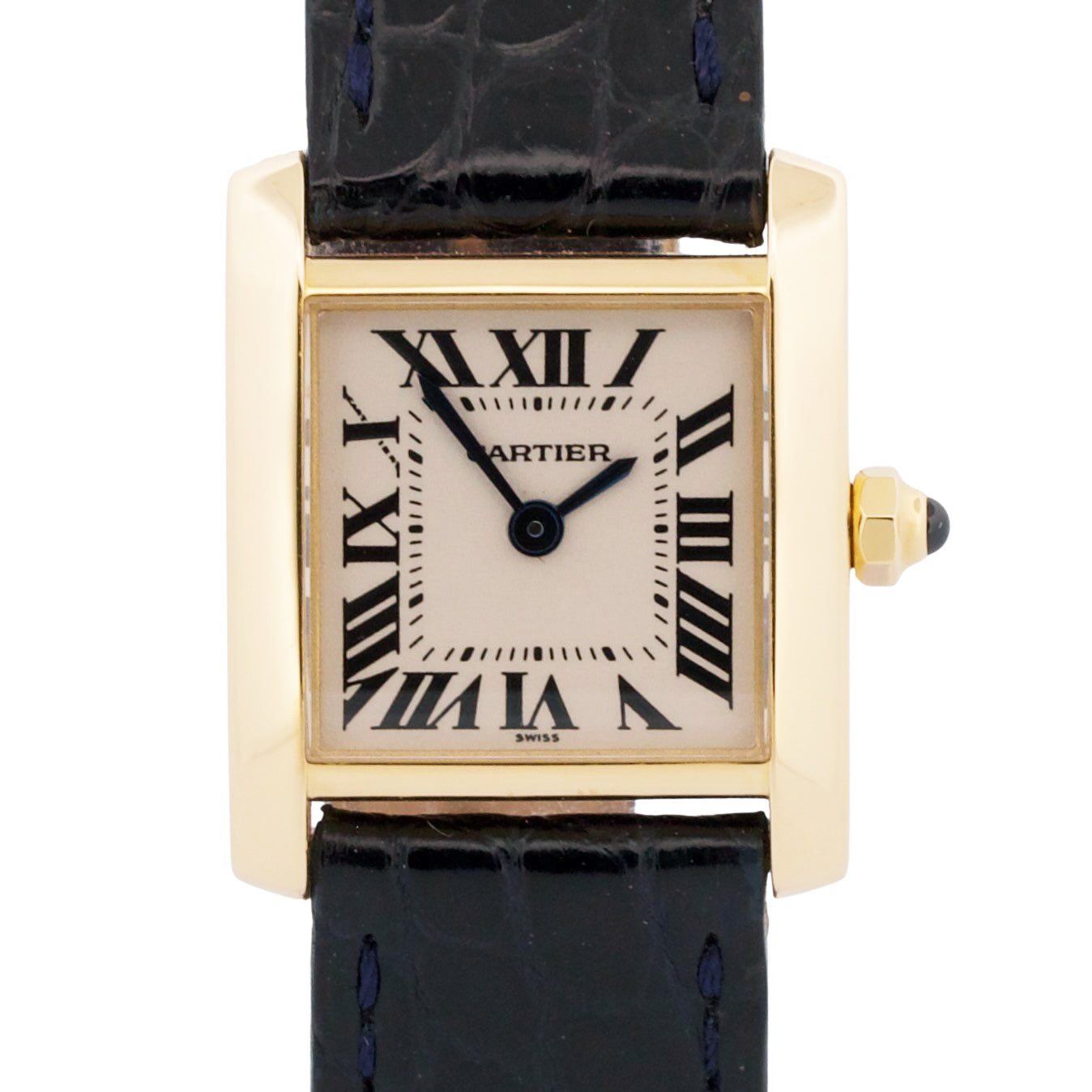 2026 SERVICE Cartier Tank Francaise 20mm 18K Gold Quartz W5000256 1820 BOX