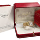 Cartier Tank Francaise 18k Gold 20mm FACTORY DIAMOND Quartz WE1001R8 2385 BOX