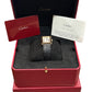 2020 PAPERS Cartier Lady Tank Solo 18K Gold SILVER Quartz 24mm 3168 W5200002 BOX