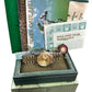 NOS 1993 PAPERS Rolex DateJust 36mm CHAMPAGNE TAPESTRY JUBILEE 18K 16233 BOX