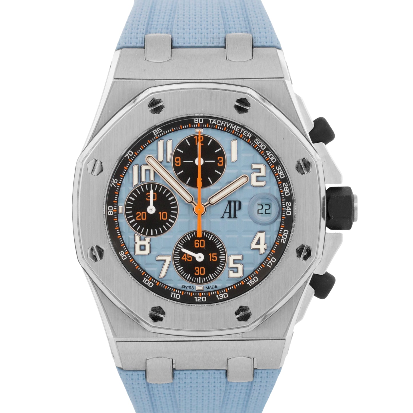 PAPERS Audemars Piguet Royal Oak Offshore BLUE 26238ST.OO.A340CA.01 42mm BOX