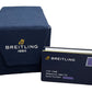 2024 Breitling Top Time AB0176 Black Steel Leather Chronograph 41mm Box Papers