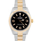 Rolex Explorer I BLACK Two-Tone 18K Yellow Gold Steel Oyster 36mm 124273 Watch
