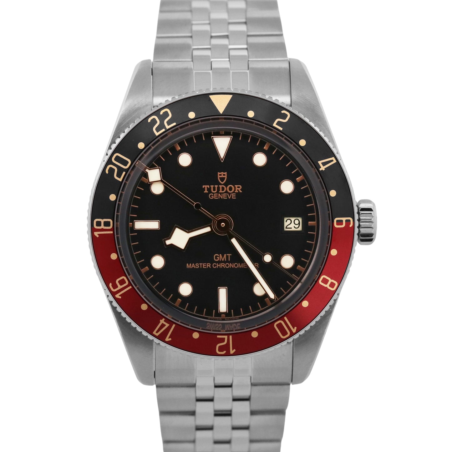 2026 PAPERS Tudor Black Bay 58 GMT Red COKE 39mm JUBILEE 7939G1A0NRU Watch BOX