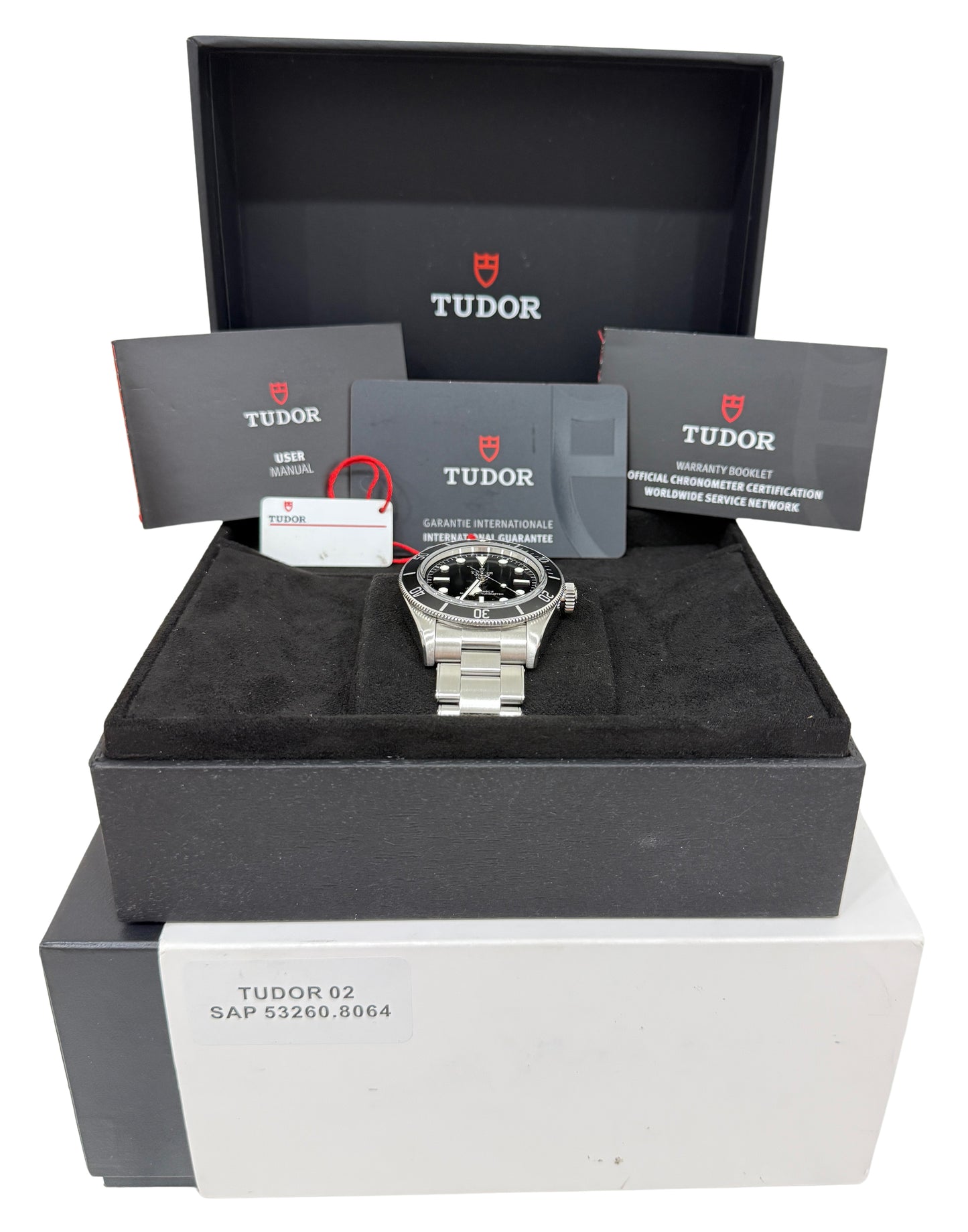2024 Tudor Black Bay 7941A1A0NU Stainless Steel 41mm Oyster Watch Box Papers