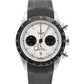 MINT Tudor Black Bay Chrono 41mm PANDA White Stainless Steel Rubber Watch 79360