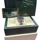 2012 PAPERS Rolex DateJust Turn-O-Graph Thunderbird BLACK Red OYSTER 18K 116264