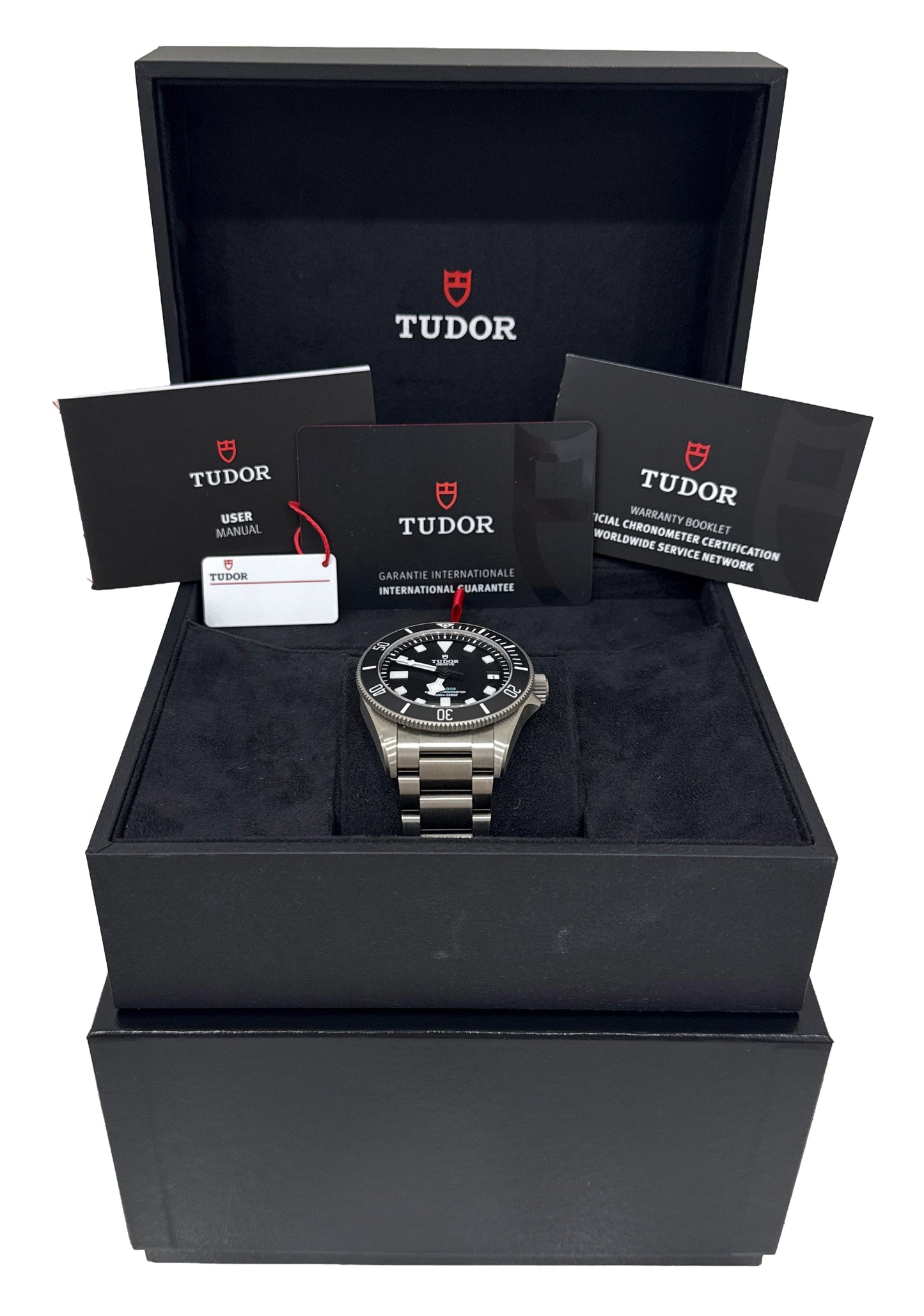 2025 PAPERS Tudor Pelagos Ultra Black TURQUOISE Titanium 2543C1A7NU 43mm BOX