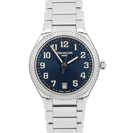 NEW 2025 PAPERS Patek Philippe Twenty-4 Blue DIAMOND 36mm 7300/1200A-001 BOX
