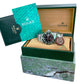 UNPOLISHED Rolex Submariner Date 40mm Kermit Green No-Holes Watch 16610 LV BOX