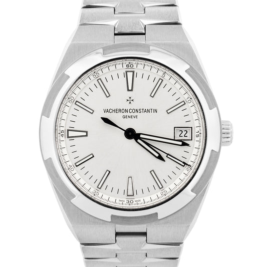 2021 PAPERS Vacheron Constantin Overseas SILVER 41mm Stainless Steel 4500V BOX
