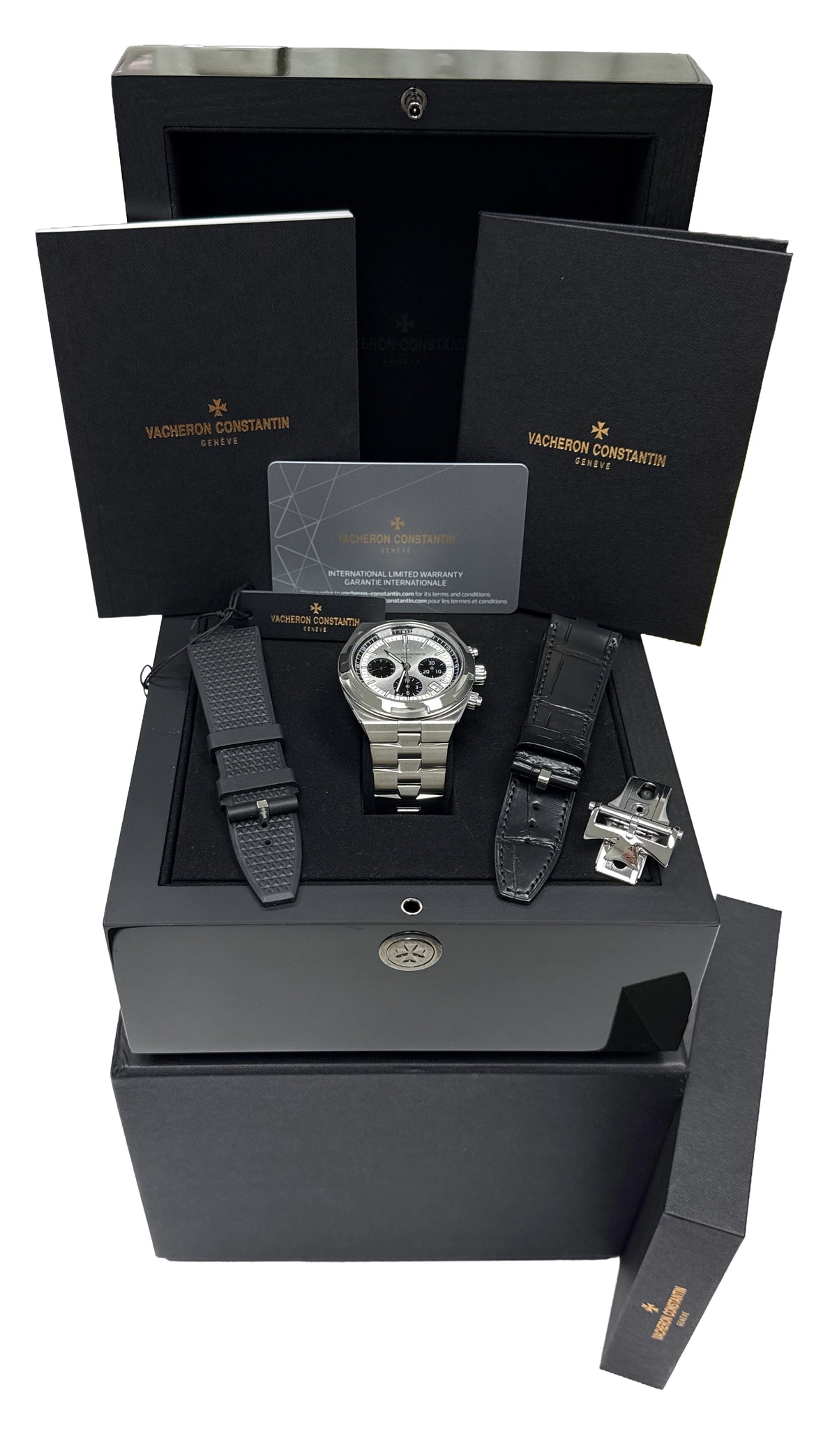 2023 Vacheron Constantin Overseas 5500V/110A-B686 Silver Panda 42mm Box Papers