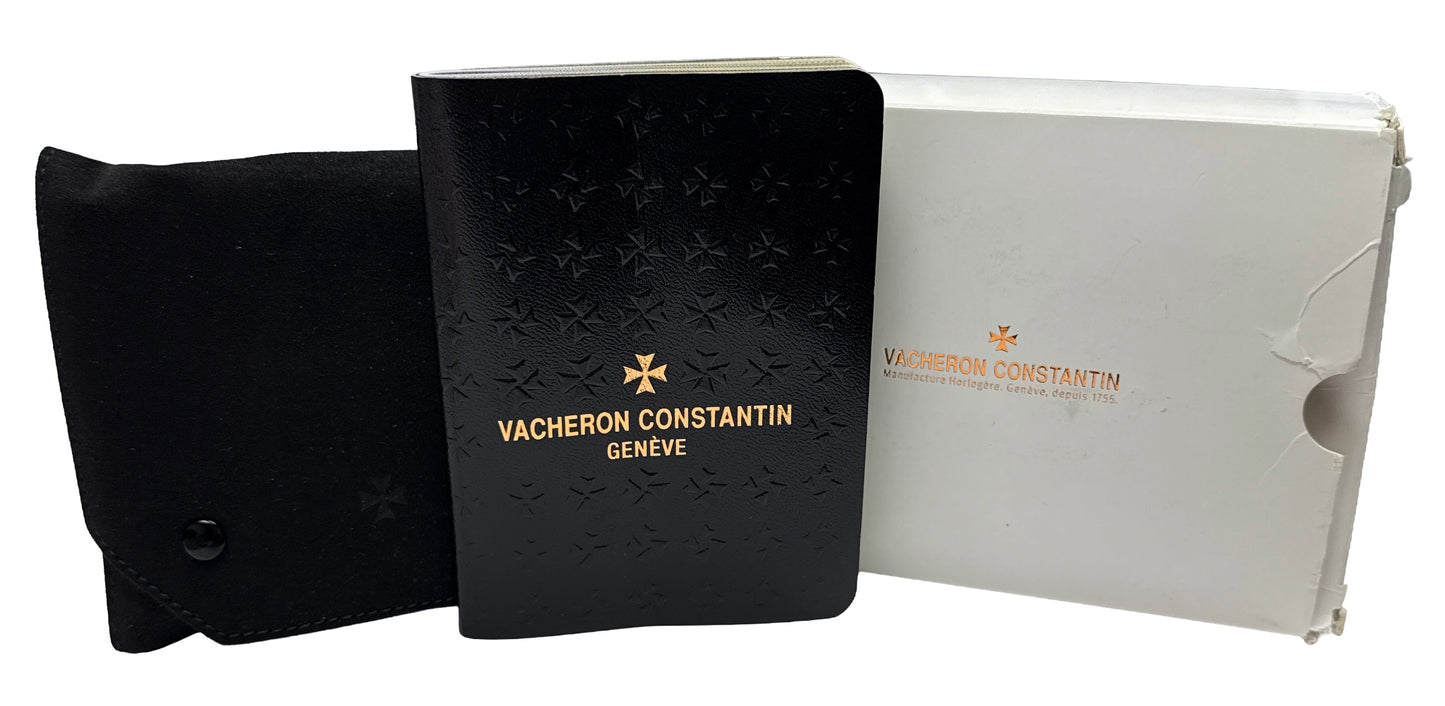 PAPERS Vacheron Constantin Overseas Chronograph BLUE 42mm Stainless Steel 49150