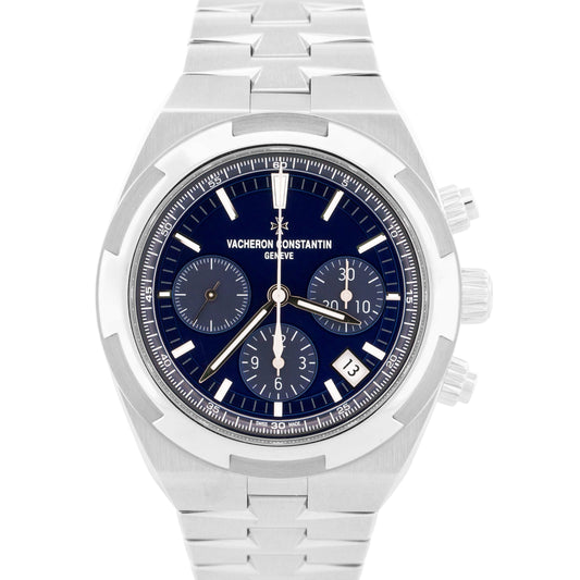 2024 PAPERS Vacheron Constantin Overseas BLUE 42.5mm Steel 5520V/210A-B148 BOX