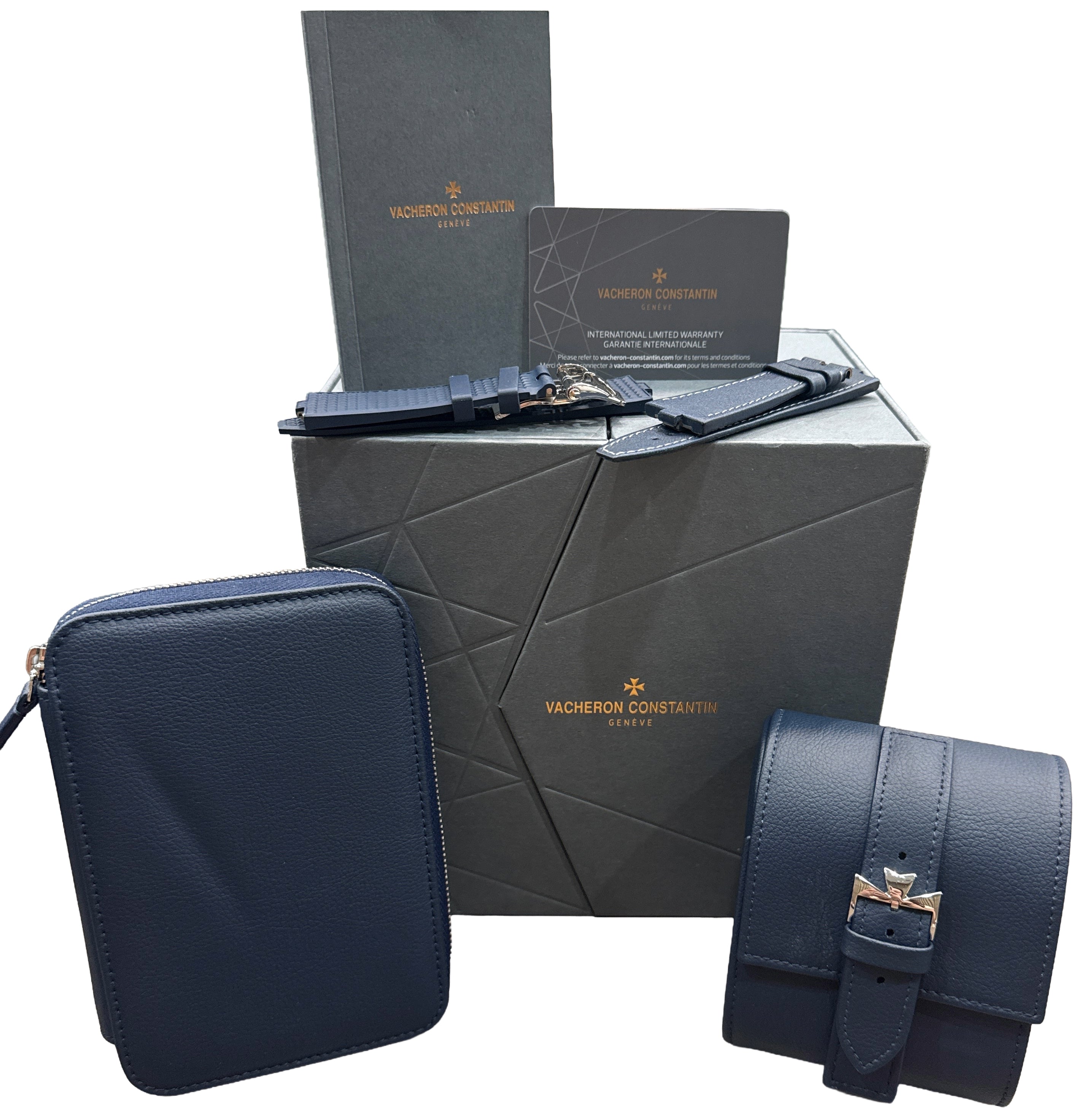 D*K様 VACHERON CONSTANTINの神秘 絶版十専用紙袋2個 2024 PAPERS Vacheron Constantin Overseas BLUE 42.5mm Steel 5520V